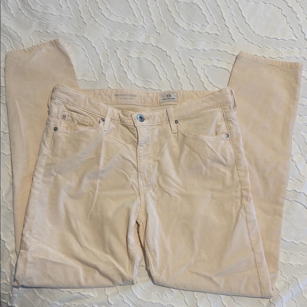 AG Adriano Goldschmied Women's Skinny Jeans in Cream
